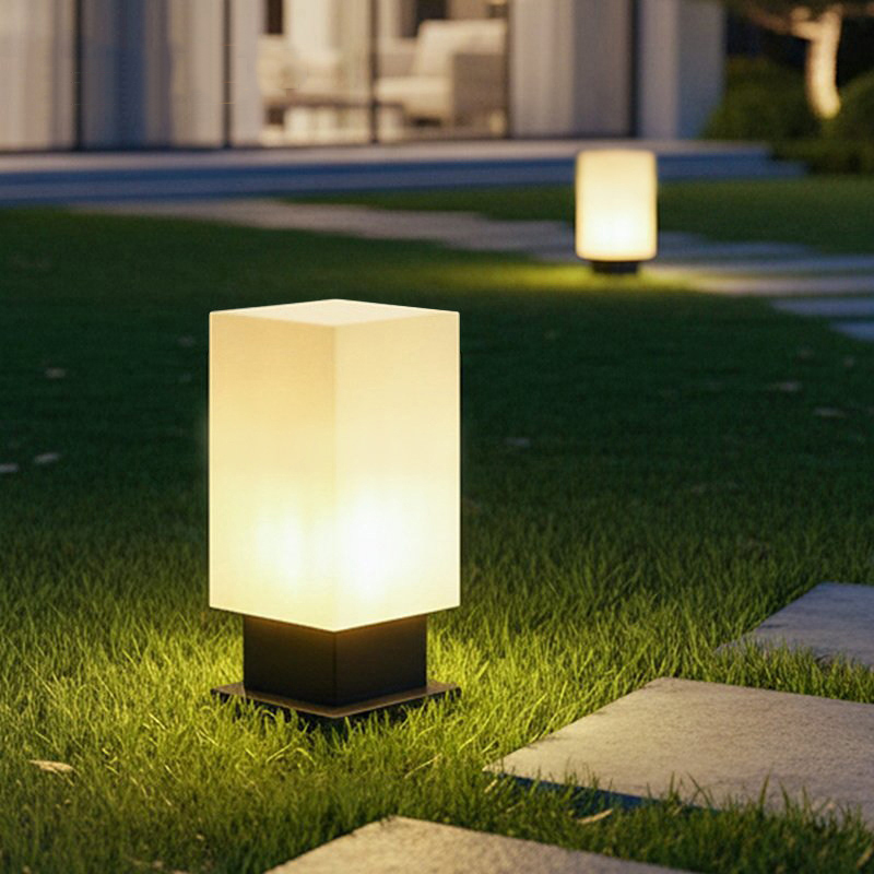 Garden Lighting Decor - โคมไฟตั้งพื้นเรืองแสง ไฟ LED พลังงานแสงอาทิตย์สำหรับสนามหญ้า ไฟกลางแจ้งแบบไม่ใช้พลังงานแสงอาทิตย์ โคมไฟสวนกลางแจ้ง