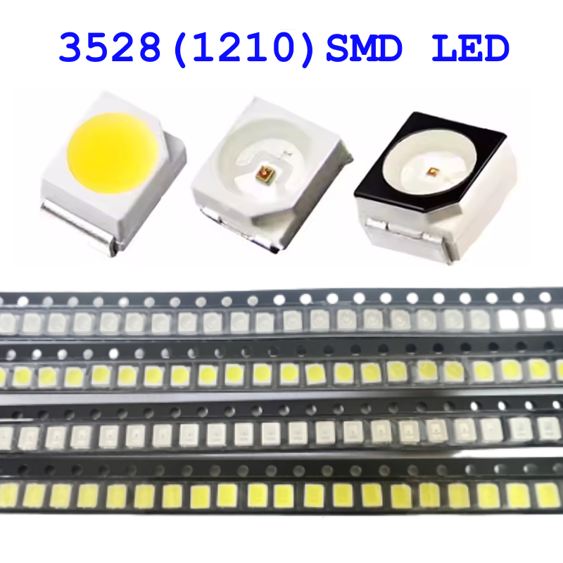 Orange Lighting Decor - 100 ชิ้น/2000 ชิ้น/ล็อต 3528 1210 ไดโอด