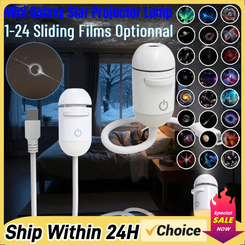 Led Lighting Wall Decor - เครื่องฉายแสงกลางคืนกาแล็กซี่ สตาร์รี่ สกาย 360 ° ไฟโปรเจคเตอร์