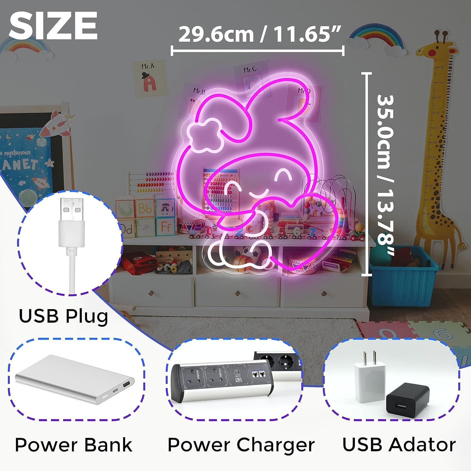 อะนิเมะนีออนไฟ LED สไตล์ญี่ปุ่ - Lighting Decor For Living Room บทวิจารณ์และราคา