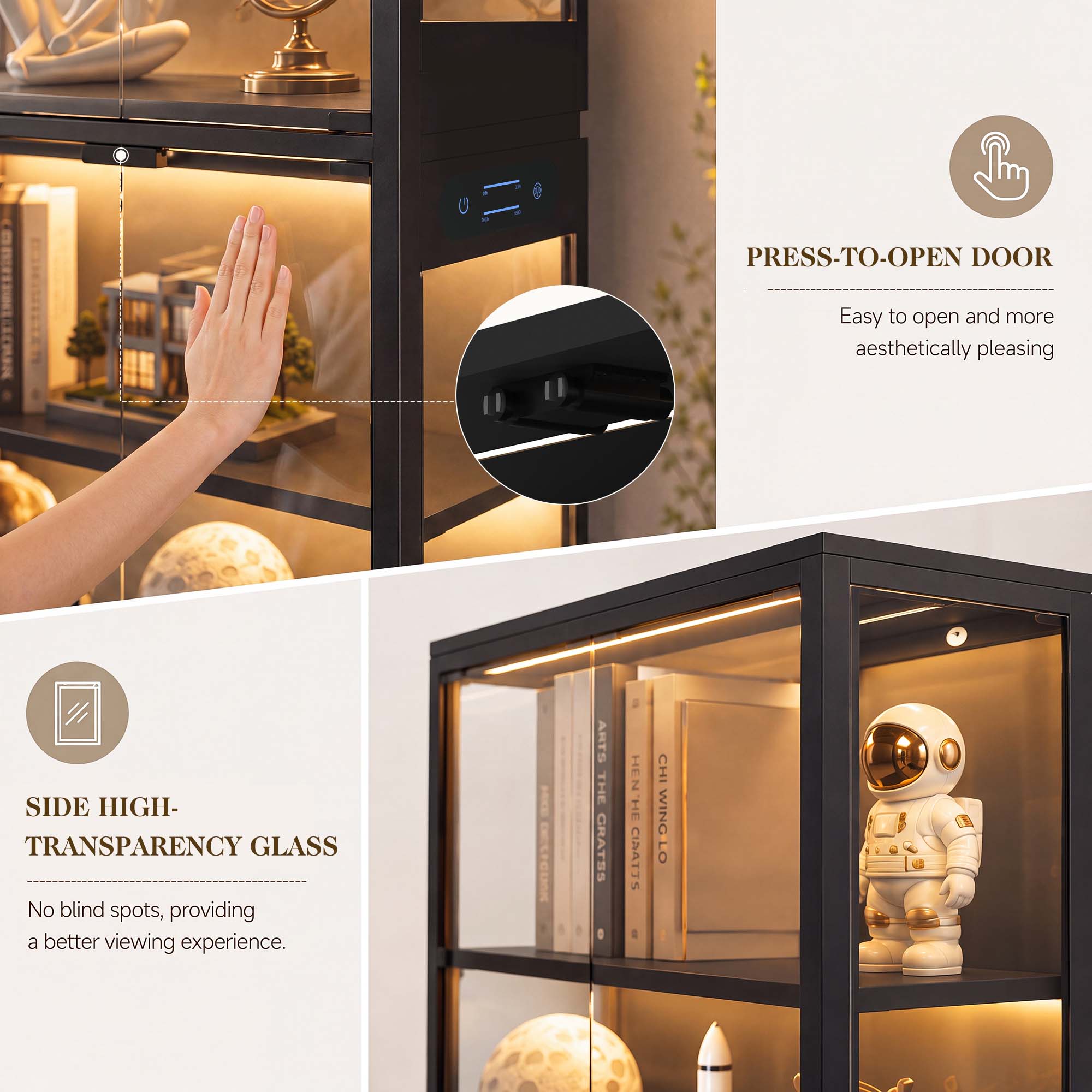ตู้โชว์ 5 ชั้น TCGBKAF พร้อมปร - Lighting Decor For Room บทวิจารณ์และราคา