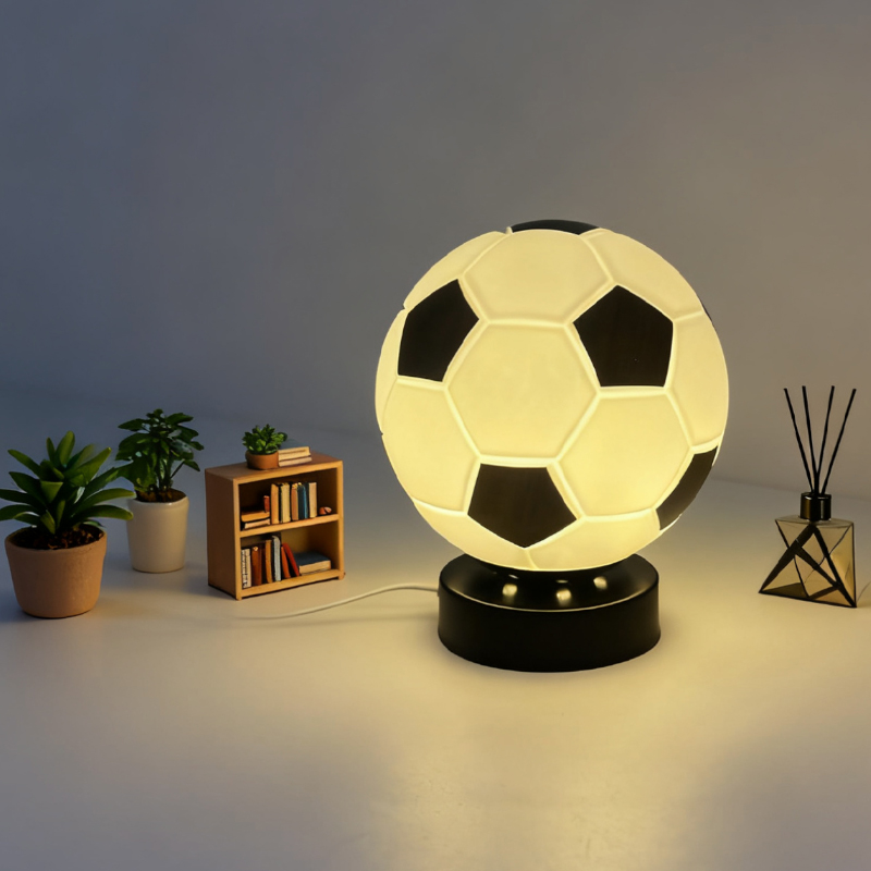 โคมไฟตั้งโต๊ะ LED รูปทรงฟุตบอล - Lighting Decor บทวิจารณ์และราคา