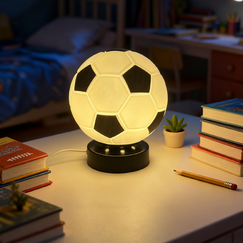 โคมไฟตั้งโต๊ะ LED รูปทรงฟุตบอล - Lighting Decor บทวิจารณ์และราคา