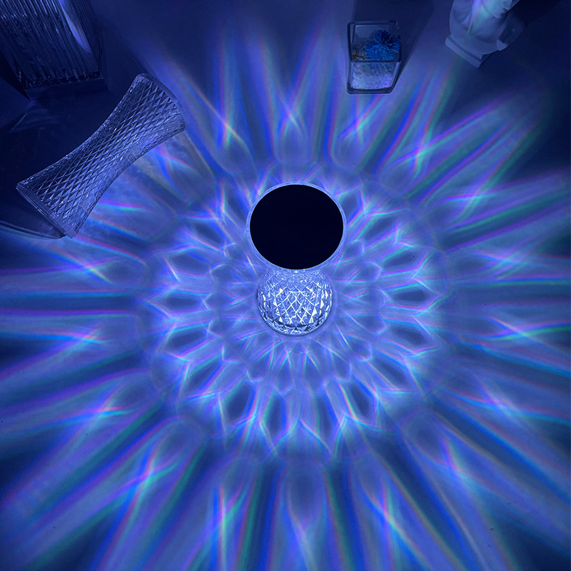 โคมไฟตั้งโต๊ะคริสตัลอะคริลิคตก - Lighting Decor For Room บทวิจารณ์และราคา