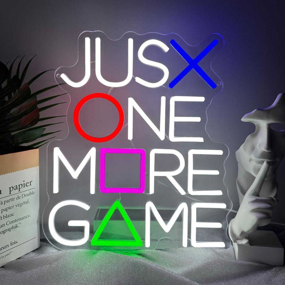 ป้ายไฟนีออน Just One More Game - Lighting Decor And More บทวิจารณ์และราคา