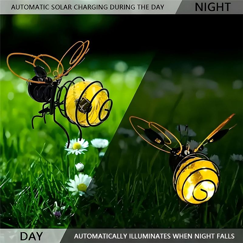ไฟจำลองผึ้งพลังงานแสงอาทิตย์ A - Lighting Bug Decor บทวิจารณ์และราคา
