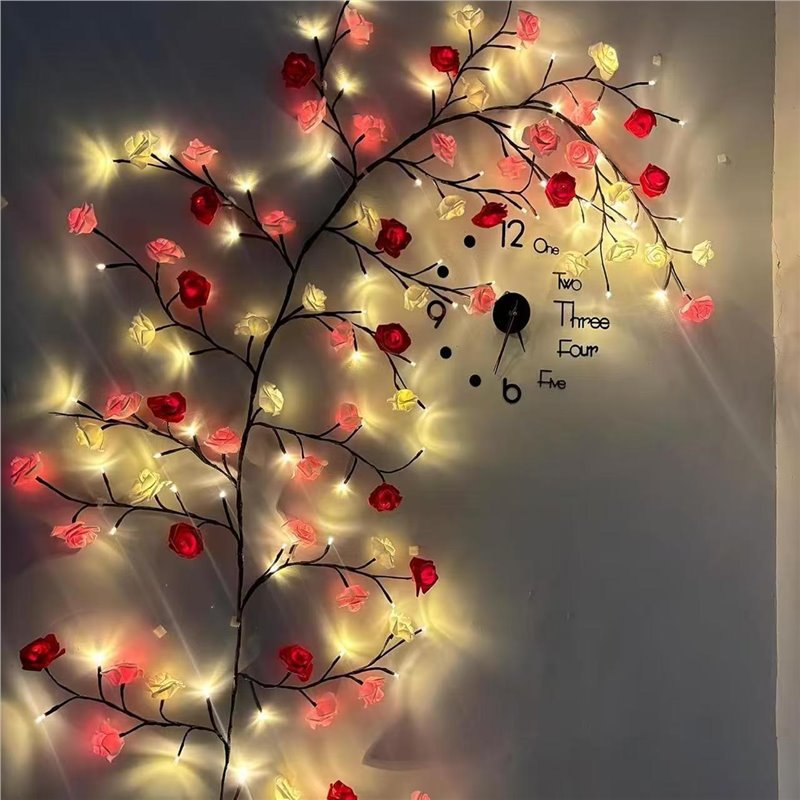 โคมไฟ USB DIY รูปทรงเถาวัลย์เม - Wall Decor Lighting บทวิจารณ์และราคา