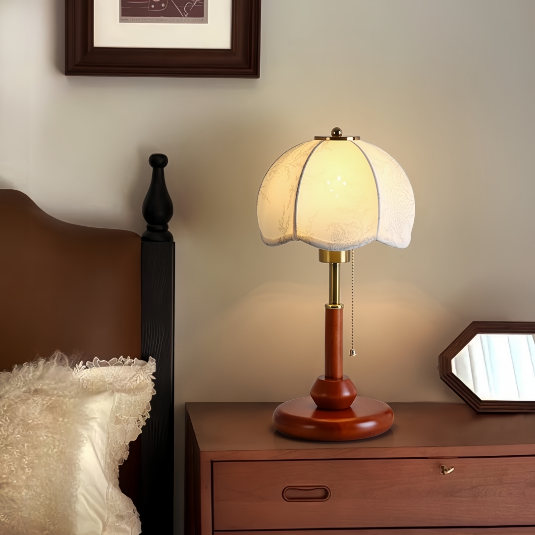 โคมไฟตั้งโต๊ะทรงโดมแบบวินเทจ ส - Lighting Decor For Room บทวิจารณ์และราคา