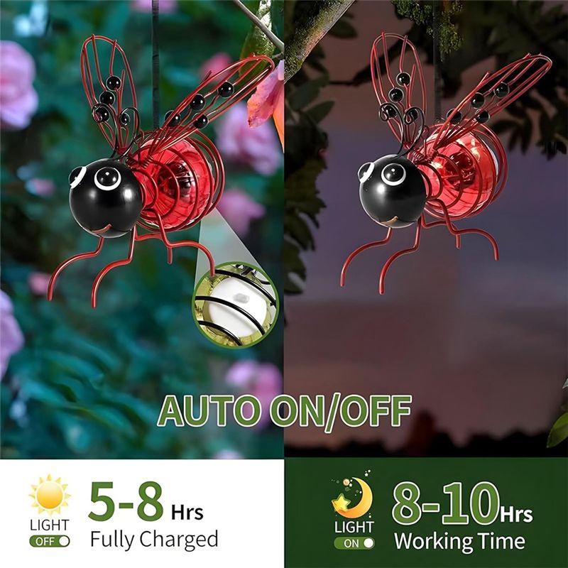 ไฟประดับรูปผึ้งพลังงานแสงอาทิต - Lighting Bug Decor บทวิจารณ์และราคา