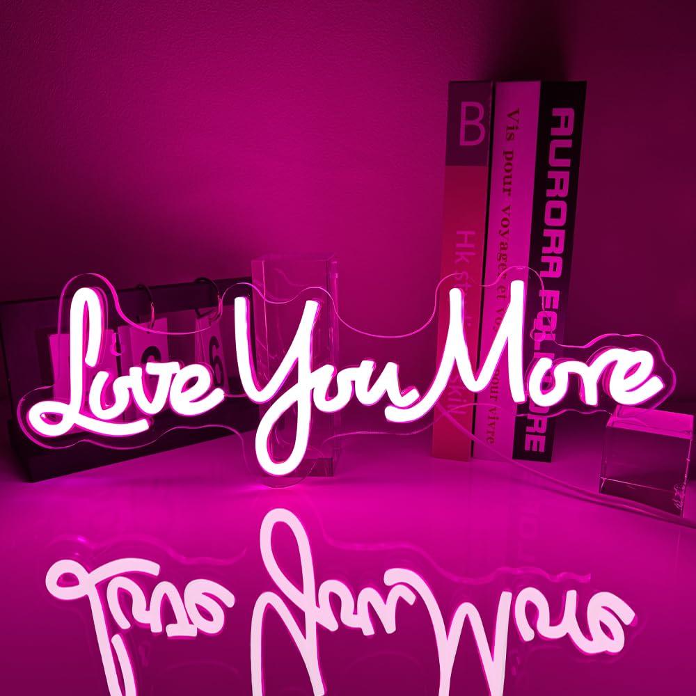 ป้ายไฟนีออน Love You More พร้อ - Lighting Decor And More บทวิจารณ์และราคา