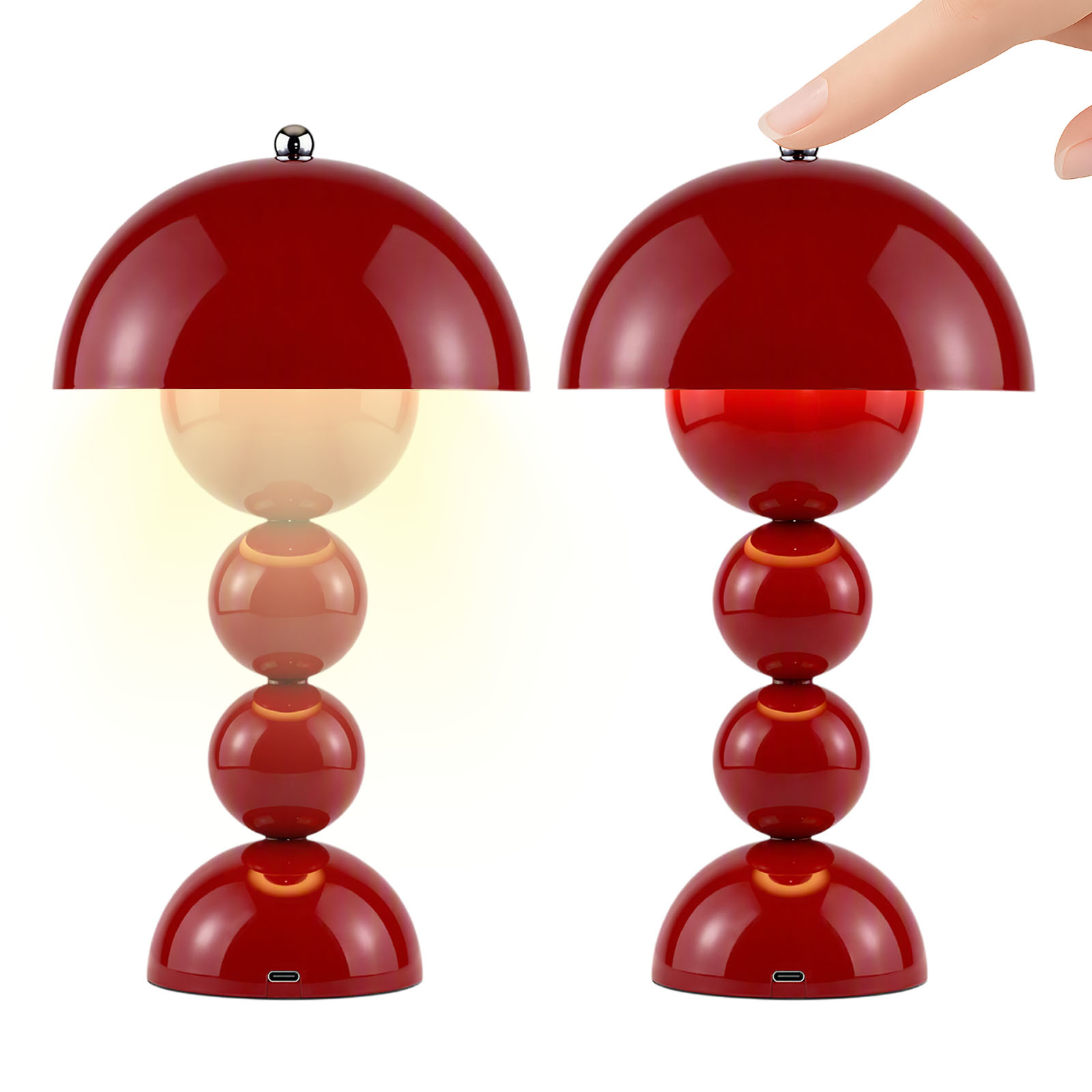 โคมไฟตั้งโต๊ะรูปเห็ดสไตล์วินเท - Lighting Decor For Room บทวิจารณ์และราคา