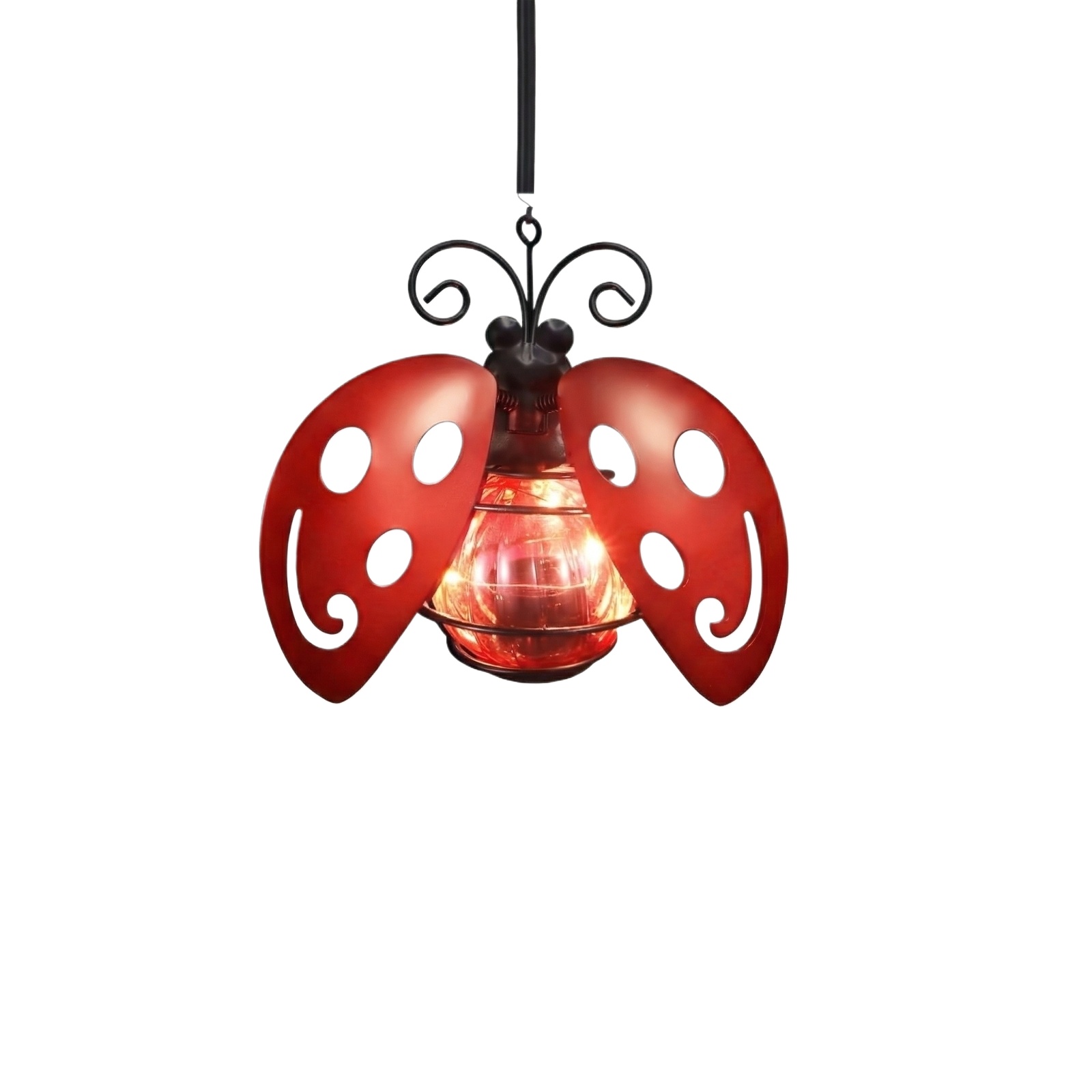โคมไฟแขวนพลังงานแสงอาทิตย์รูปเ - Lighting Bug Decor บทวิจารณ์และราคา
