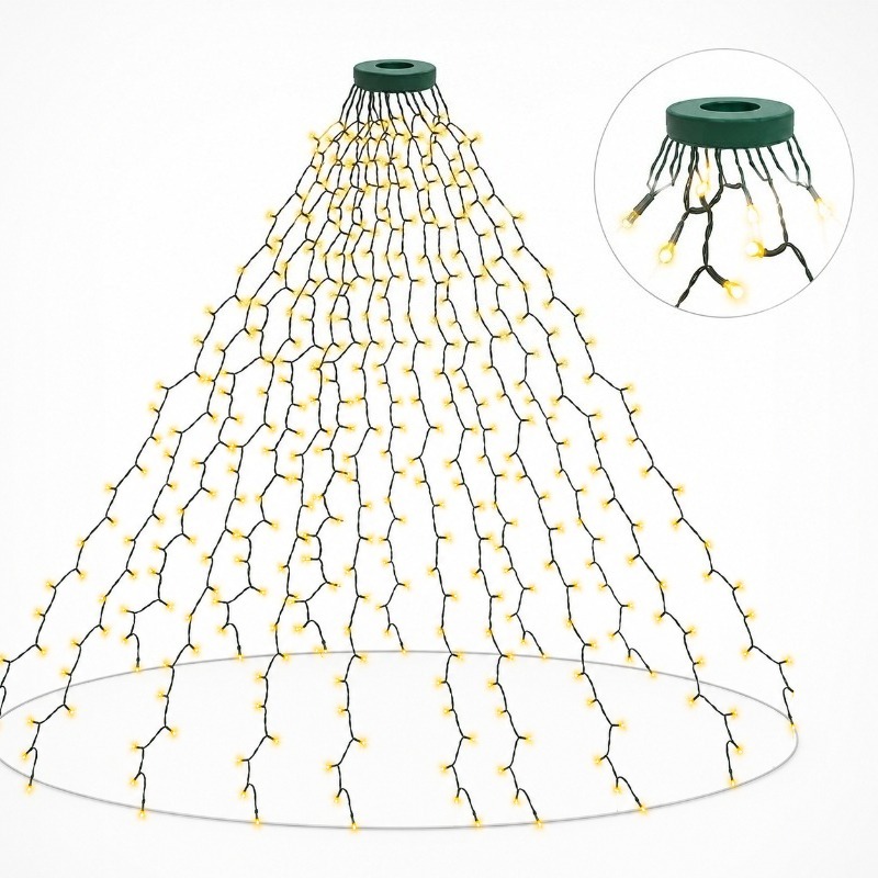 ไฟสาย LED USB กันน้ำ, 8 โหมดแส - Garden Lighting Decor บทวิจารณ์และราคา