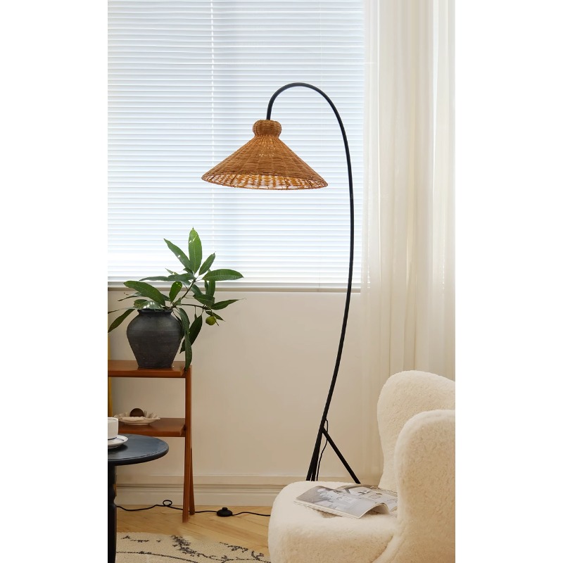 โคมไฟตั้งพื้นหวายสไตล์กลางศตวร - Lighting Home Decor Items บทวิจารณ์และราคา