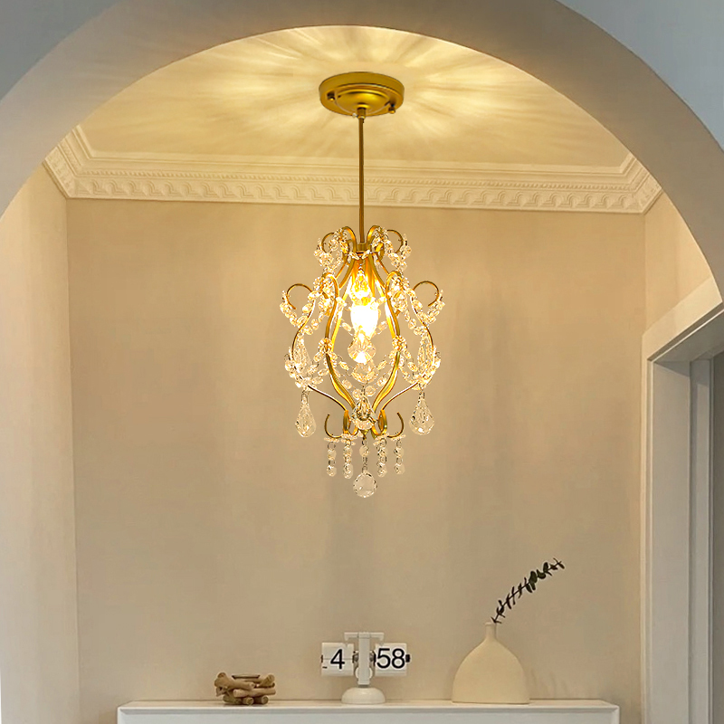 อเมริกันคริสตัลโคมระย้าขนาดเล็ - Lighting Home Decor Items บทวิจารณ์และราคา