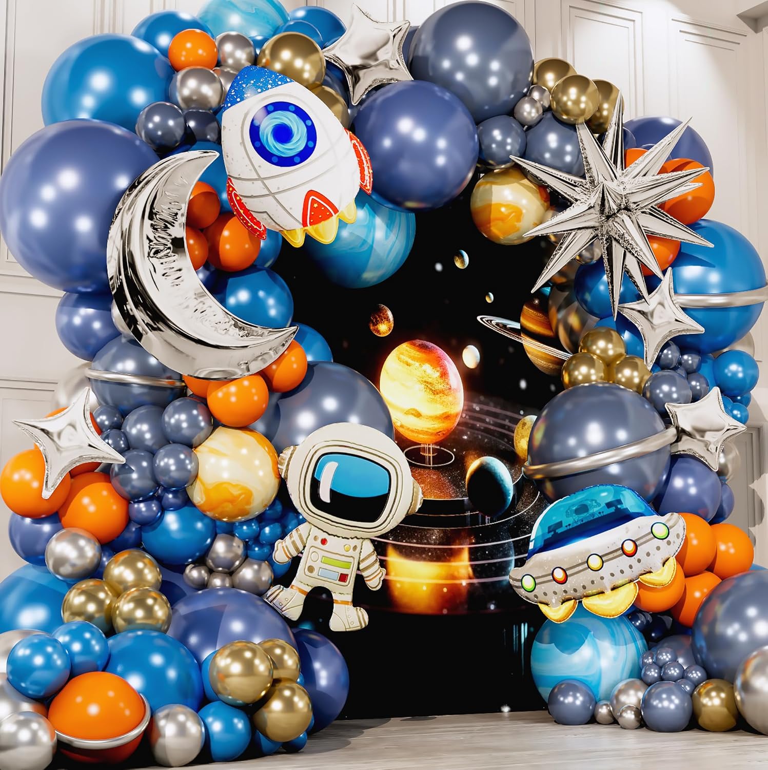 ชุดตกแต่งงานวันเกิดธีมกาแล็กซี - Orange Lighting Decor บทวิจารณ์และราคา