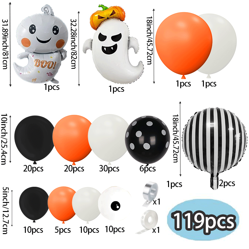 ชุดอาร์ชลูกโป่งฮาโลวีนสีส้มครี - Orange Lighting Decor บทวิจารณ์และราคา