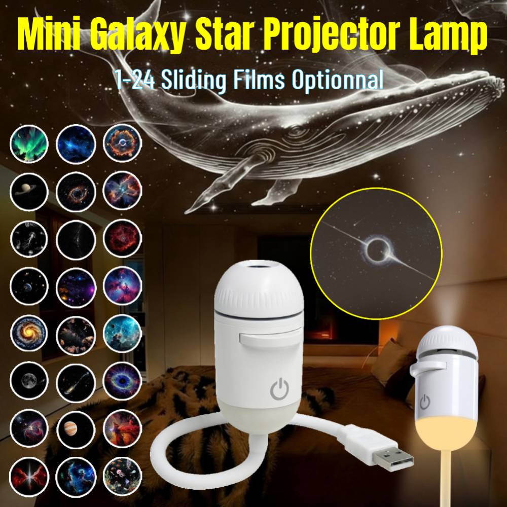 เครื่องฉายแสงกลางคืนกาแล็กซี่  - Led Lighting Wall Decor บทวิจารณ์และราคา