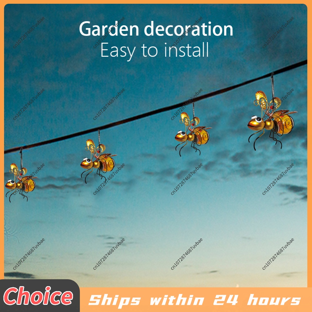 โคมไฟแมลงพลังงานแสงอาทิตย์ โคม - Lighting Bug Decor บทวิจารณ์และราคา